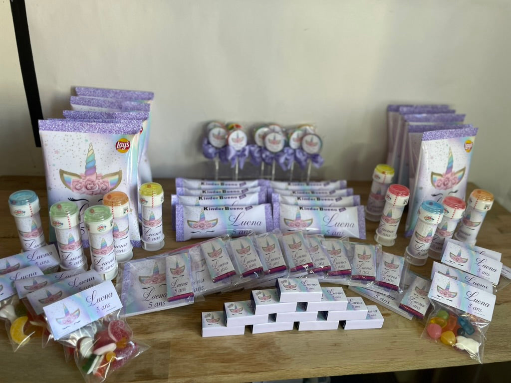 Papeterie personnalisée (produits inclus)