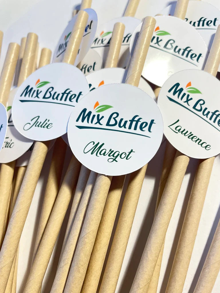 Paille personnalisée