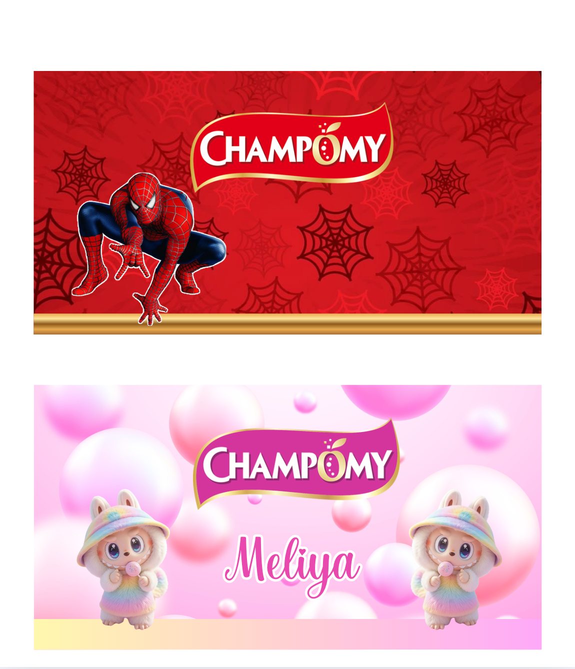 Template Canva Champomy