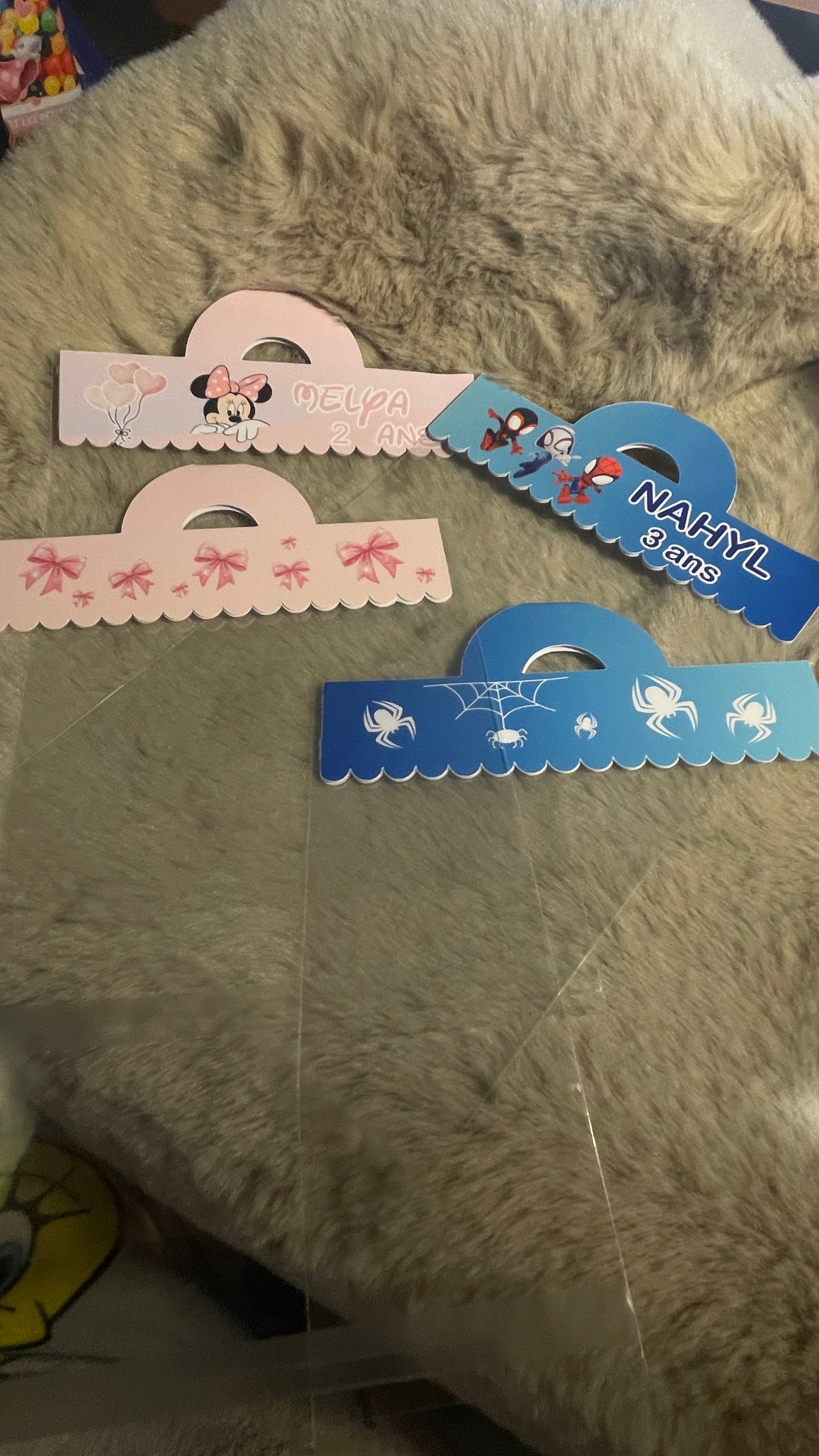 Friandises personnalisées (produits inclus)