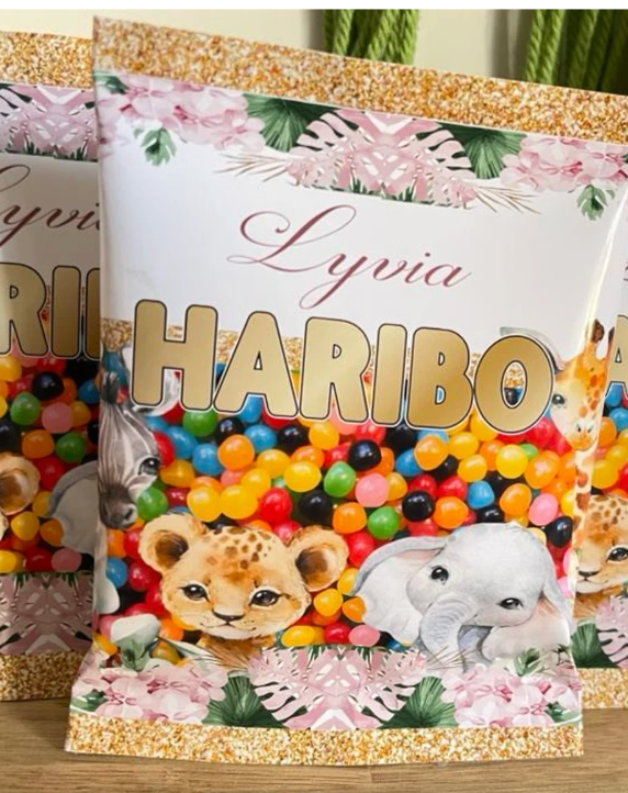 Bonbons Haribo Dragibus personnalisés