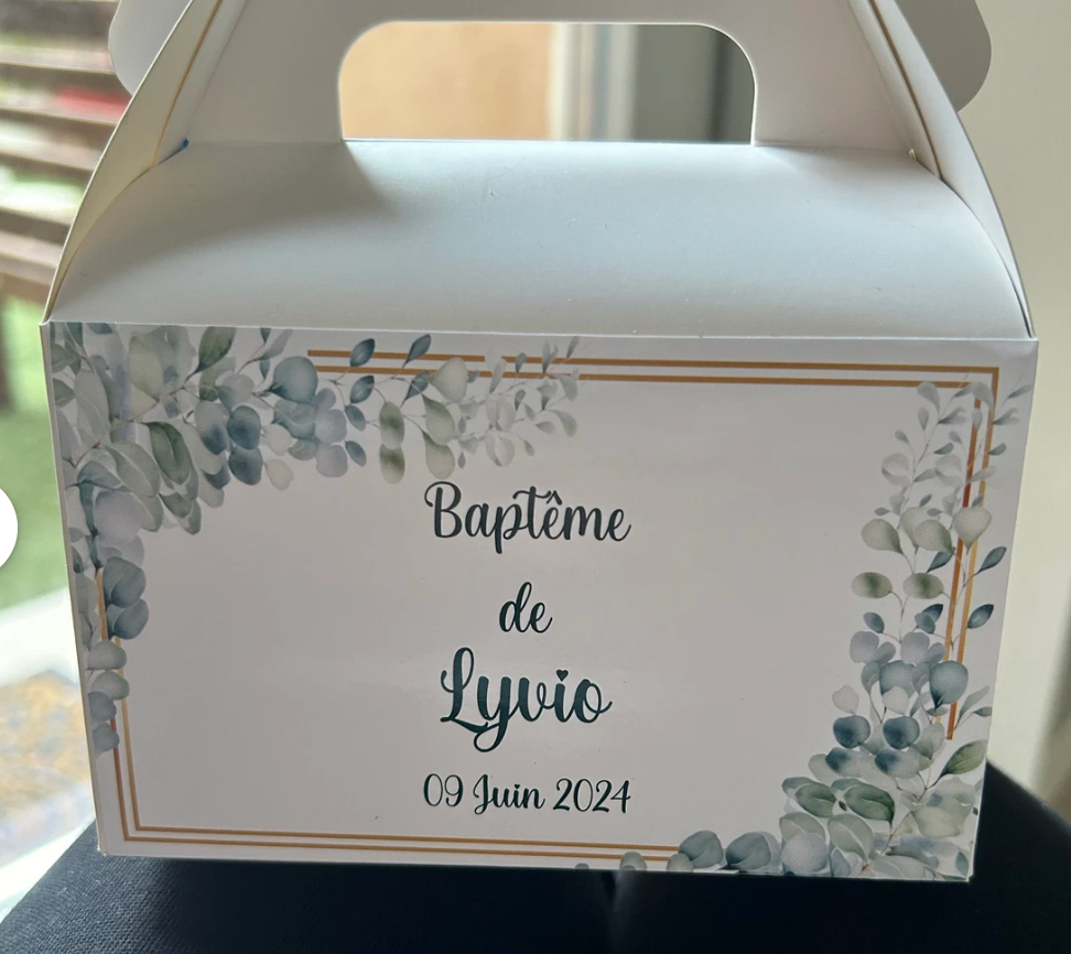 Boîte box surprise personnalisée