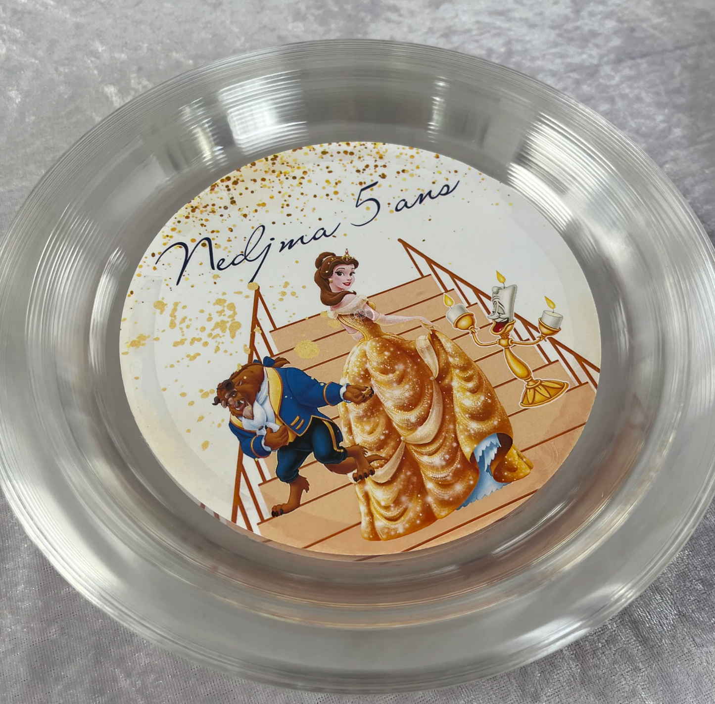 Assiette personnalisée