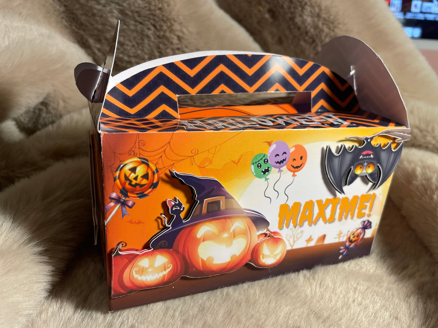 Template Boîte box surpise