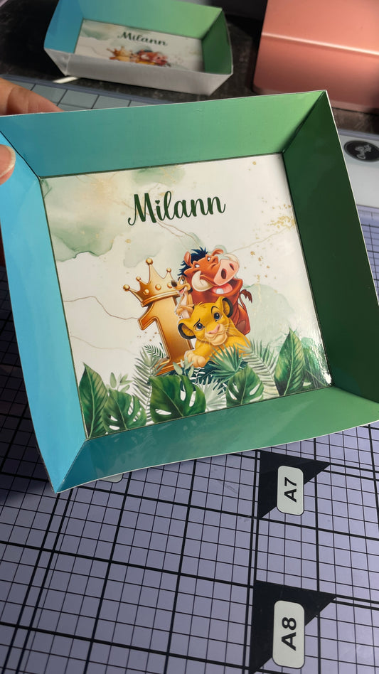 Template  assiettes canva