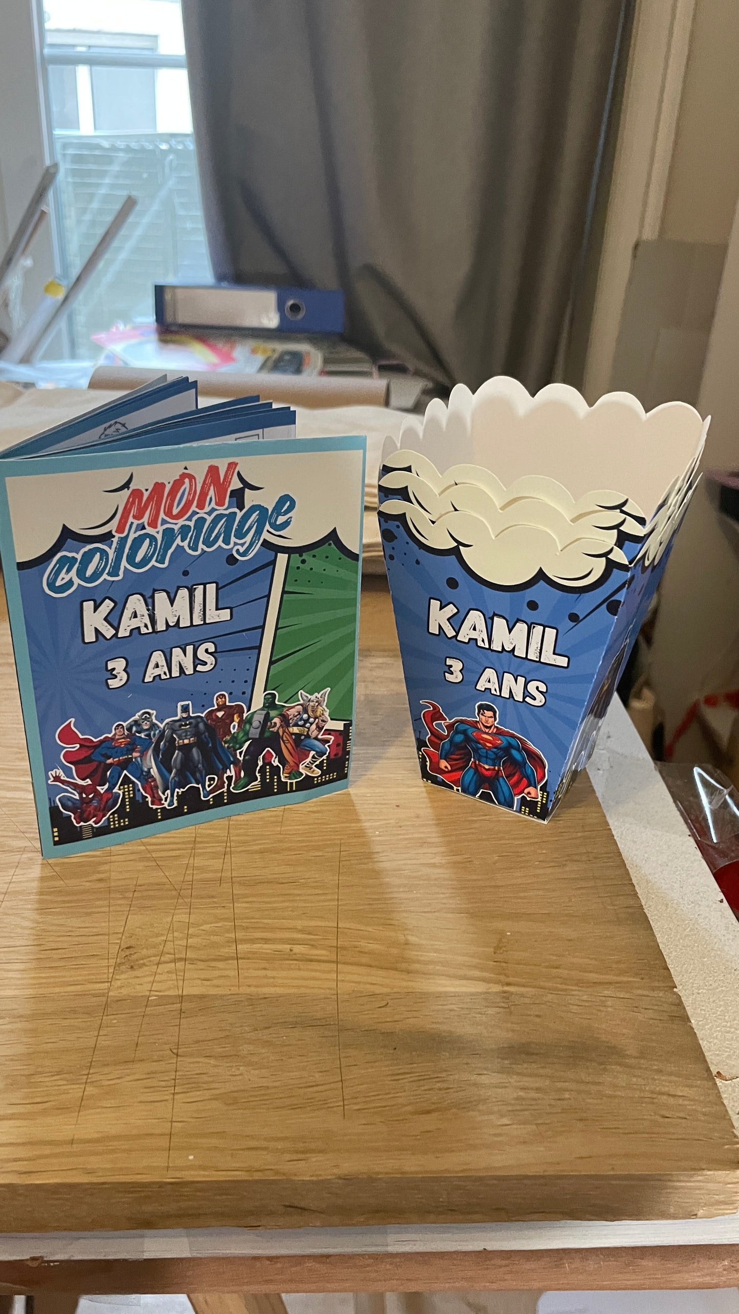 Décorations personnalisées (produits inclus)