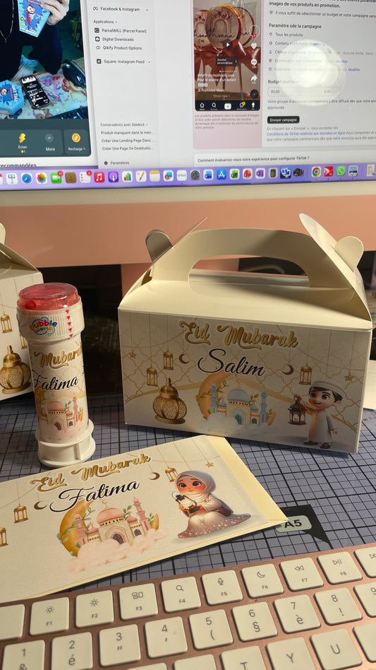 Coffret box "eid mubarak "