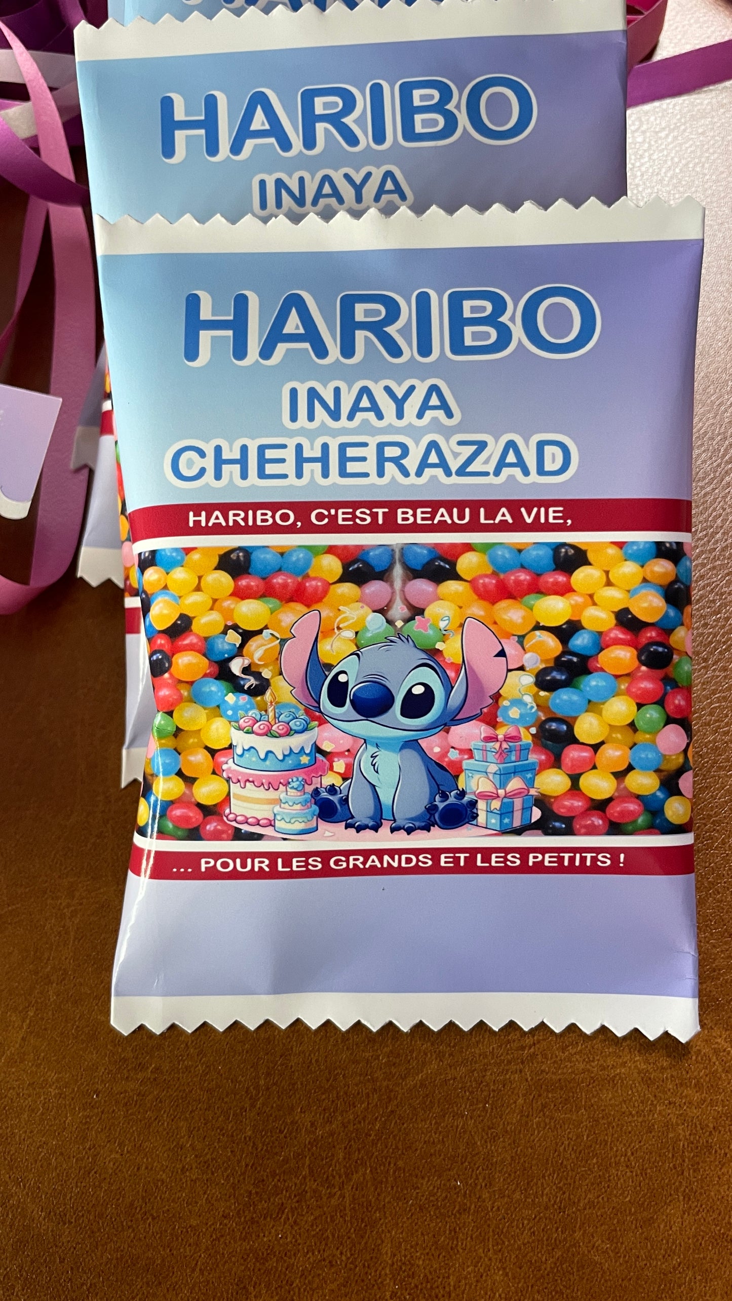 Bonbons Haribo Dragibus personnalisés