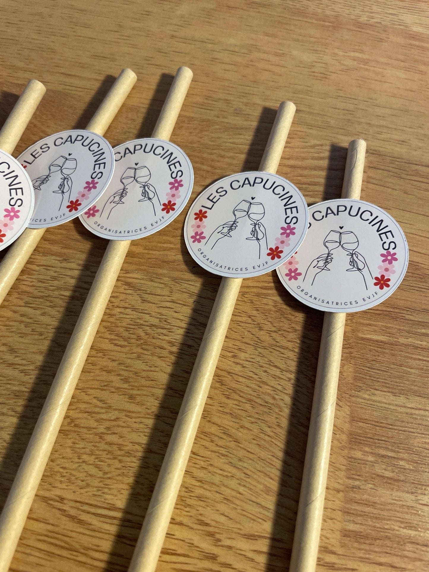 Paille personnalisée